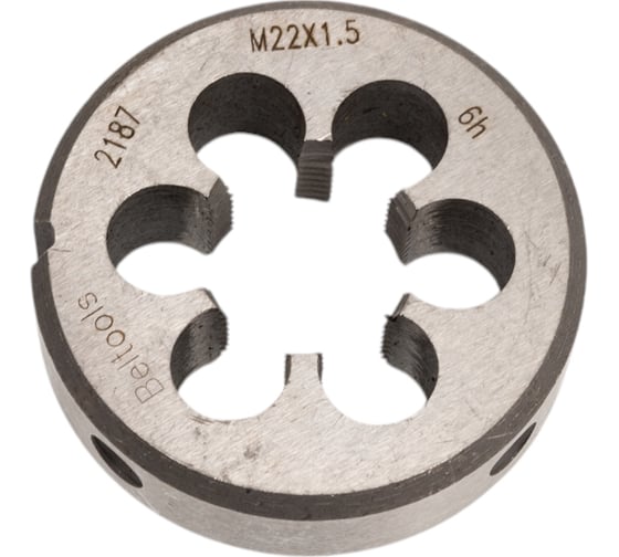 Плашка Beltools М22х1,5 6h D=55 мм ri.128.617 1