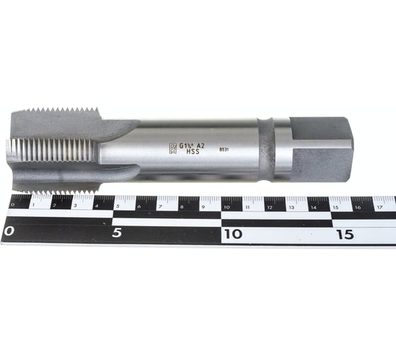 Метчик Русский Инструмент трубный G1 1/4" НSS м/р глух. 11Н исп2 dнар.резьбы=41,91 ri.119.230