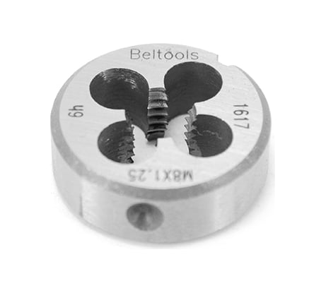 Плашка М8х1,25 6h D=25 мм Beltools ri.128.597