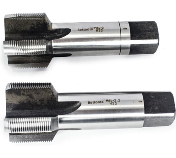 Метчик Beltools М64х2 машинно-ручной HSS 2шт компл. L=175мм исп1 ri.114.1346 1