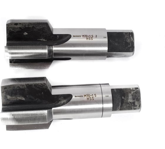 Метчик Beltools М70х1,5 машинно-ручной HSS 2шт компл. L=175мм исп1 ri.114.1333 1