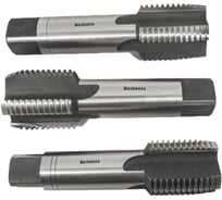 Метчик Beltools М80х6 машинно-ручной HSS 3шт компл. L=258мм исп1 ГОСТ 3266-81 ri.114.1962