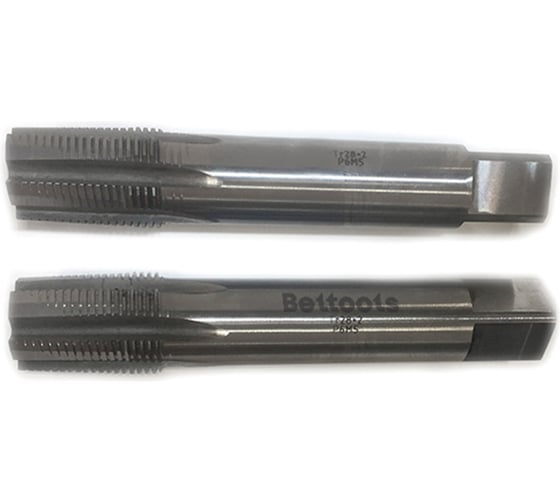 Метчик трапецеидальный Tr28х2 машинно-ручной HSS,Р6М5 2шт компл. L=150мм Beltools ri.118.281
