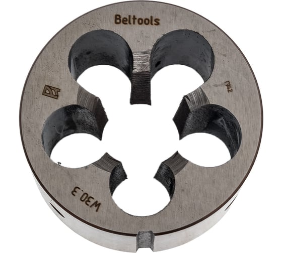 Плашка W30,3х1,814 14 ниток D=75мм Beltools ri.287.8