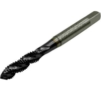 Метчик машинно-ручной TORNERI М 6.0x1.0 Р6М5К5 ГОСТ 17933-72 с винтовой канавкой с покрытием TiСN Т025933