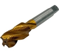 Метчик машинно-ручной TORNERI М 20х2.0 Р6М5 ГОСТ 17933-72 с винтовой канавкой с покрытием TiN Т025924