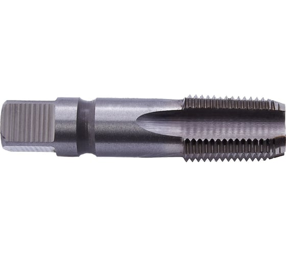 Метчик Профоснастка Rc 3/4 трубный, конический, Витворта Rc, 55 HSS (Р6М5), TIN, ГОСТ 6227-80, прямой, машинно-ручной, для глухих/сквозных отверстий, (кв a=16 мм) № 1860 ТМ 52521860 1