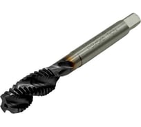 Метчик машинно-ручной TORNERI М10x1.5 Р6М5К5 ГОСТ 17933-72 с винтовой канавкой с покрытием TiСN Т025935