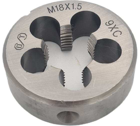 Плашка ОТ М 18x1,5 (Ф45) 9ХС 6g () (1*5) 00-00000538 1