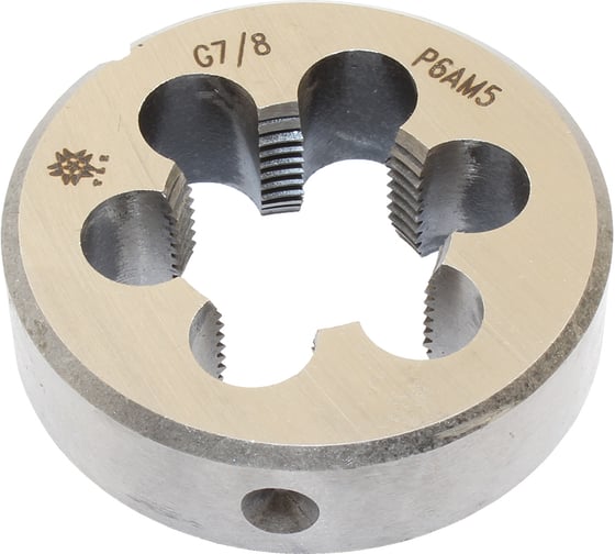 Плашка трубная TLX цилиндрич. G 7/8, 14 ниток/дюйм, dнар.65мм Р6АМ5 76282 1