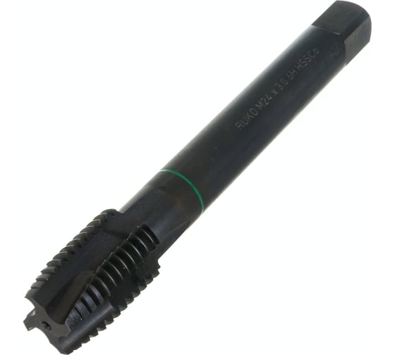 Машинный метчик Ruko M24x3,0 HSSE Co5 VAP DIN376 B/4-5P 6h 160 мм 232240VA