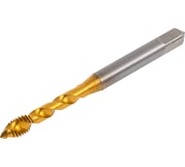 Метчик винтовой ИНСТРУМЕНТ - ЦЕНТР машинно-ручной, М5х0.8 мм, HSSE, для резьбы, 1 штука м5х0.8винт.алюм.