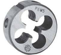 Плашка ИНСТРУМЕНТ - ЦЕНТР М22х2.5 мм, сталь, Р6М5, для резьбы, 1 штука 3398