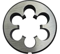 Плашка ИНСТРУМЕНТ - ЦЕНТР R1/8 трубная коническая сталь, P6M5, для резьбы, 1 штука 999994542