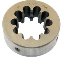 Плашка коническая дюймовая TLX К 1 1/2NPT, 11 1/2 ниток/дюйм, dнар.90мм, Р6АМ5 76278