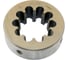 Плашка коническая дюймовая TLX К 1 1/2NPT, 11 1/2 ниток/дюйм, dнар.90мм, Р6АМ5 76278 1