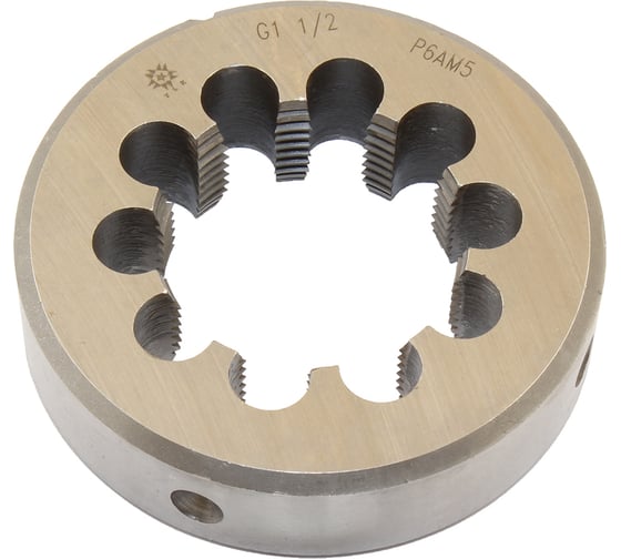 Плашка трубная цилиндрическая TLX G 1 1/2, 11 ниток/дюйм, dнар.90мм, Р6АМ5 76285 1