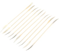 Набор надфилей TLX алмазных фигурных изогнутых 2-х сторонних из 10шт. L180ммх3 75891