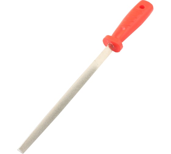 Напильник алмазный TLX 3-х гранный 200мм р.ч.165мм 125/100 с пластмассовой ручкой 75895 1