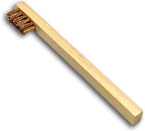 Щетка ручная Lessmann 3х рядная, бронза гофрированная 0,15мм 132801
