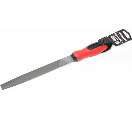 Напильник Forsage плоский 10"-250 мм, на пластиковом держателе 19007 F-5056P110