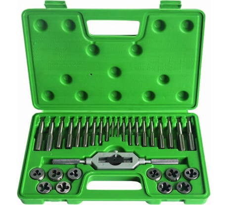 Набор плашек и метчиков Резолюкс 31 предмет 20231