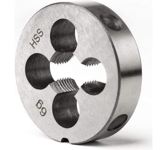 Плашка Advancetool М14х1,00 HSS4341 (Р6М5), 6g, DIN223 ADT-ПМ1410 1