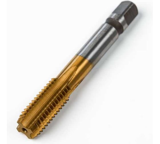 Метчик Advancetool м/р М3х0,50 (комп 2шт) HSS4341 (Р6М5) c TiN покрытием 6h ГОСТ 3266-81 ADT-М0305ГТКТ4341 1