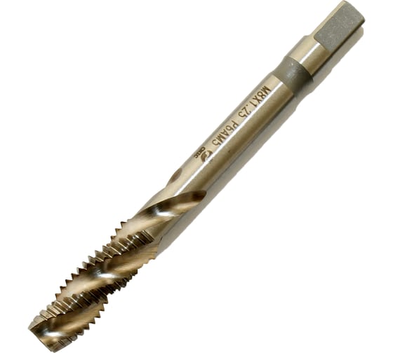 Метчик CNIC М 8.0х1.25, машинно-ручной, Р6АМ5, винтовая канавка 76355