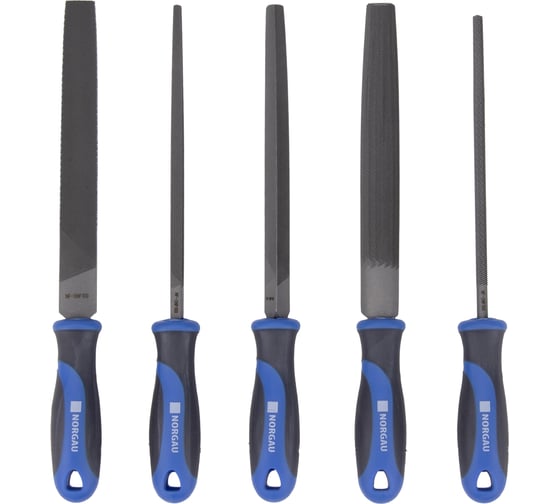 Набор надфилей NORGAU 5шт. 100ммNF-SNF100 077021150 1