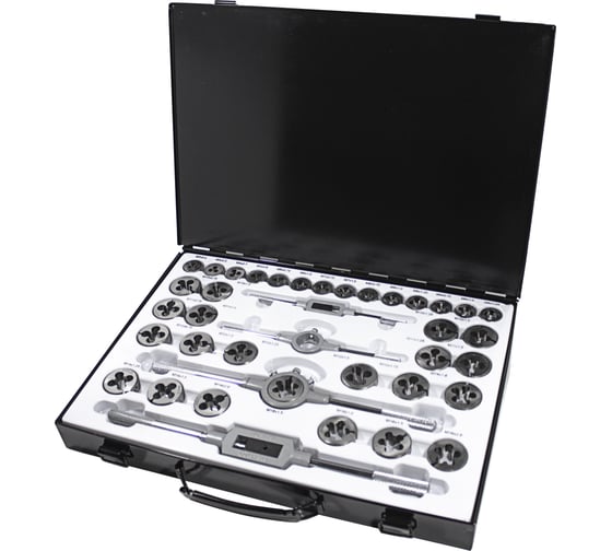 Набор метчиков и плашек Forsage 110 предметов F-M110-1(8702) 1