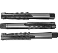 Метчик трапецеидальный Tr40х6 машинно-ручной (HSS) 3шт L=265мм Beltools ri.118.3437