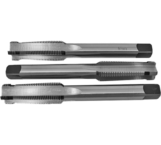 Метчик трапецеидальный Tr24х2 машинно-ручной HSS 3шт компл. L=175мм Beltools ri.118.3366