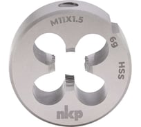 Плашка NKP М11, шаг 1.5мм, DINEN22568, HSS, 6g, 30х11мм 240110N