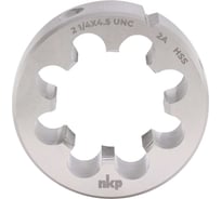 Плашка NKP UNC 2 1/4 -4.5 DINEN22568, HSS, 2A, 105x36мм 245214N