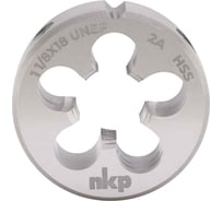 Плашка NKP UNEF 1.1/8 -18 DINEN22568 HSS 2A 65x18мм 248118N