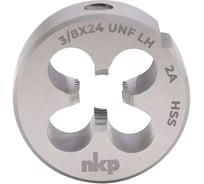 Плашка NKP левая UNF 3/8 -24 DINEN22568 HSS 2A 30x11мм 324218N