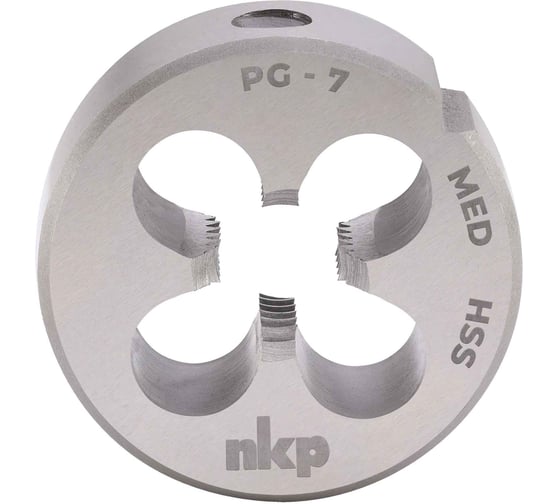 Плашка трубная электротехническая NKP PG7 -20 DINEN40430 HSS 80гр. 38x10мм 243070N 1