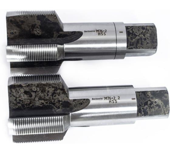 Метчик Beltools М76х2 машинно-ручной HSS 2шт компл. L=175мм исп1 ri.114.1319 1