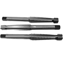 Метчик трапецеидальный Tr14х3 машинно-ручной HSS 3шт компл. L=130мм Beltools ri.118.3335