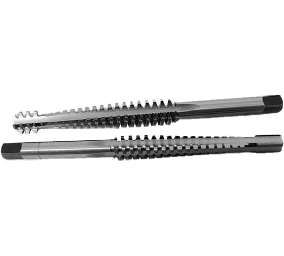 Метчик трапецеидальный Tr10х3 машинно-ручной HSS 2шт компл. L=110мм Beltools ri.118.3319