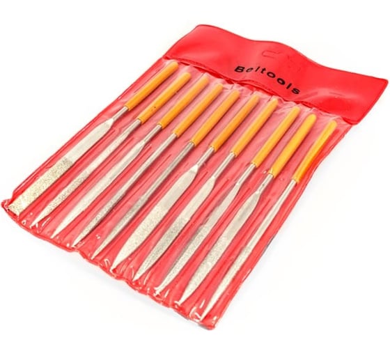 Набор надфилей алмазных Beltools 160мм, 10шт ri.243.114 1