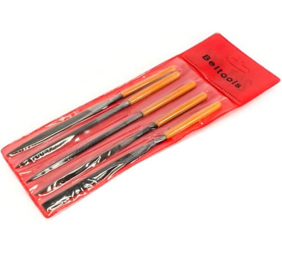 Набор надфилей Beltools 160мм, 5шт ri.243.111 1