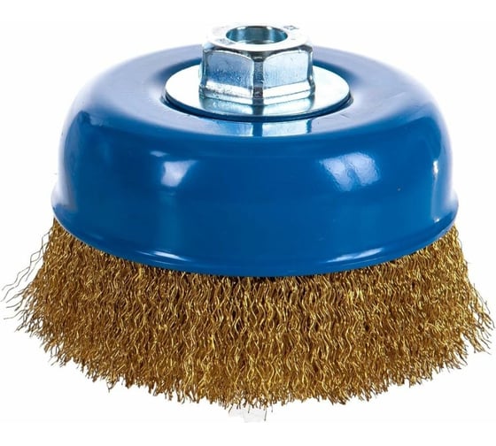 Корщетка латунная ООО ПКФ Сварком, тип чашка d100мм, СанТех s050140 1