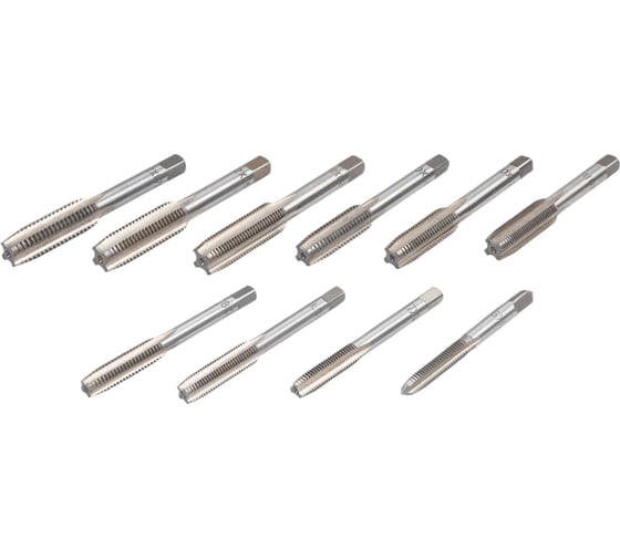 Набор метчиков метрический Rockforce 10 предметов, в блистере RF-C010-1T(10454) 1