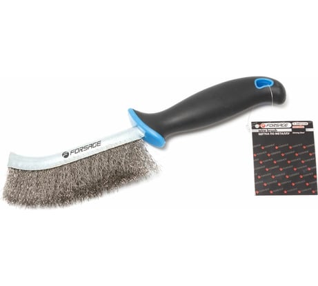 Щетка по металлу Forsage ручная в железном корпусе с полипропиленовой эргономической рукояткой 17420 F-34012139