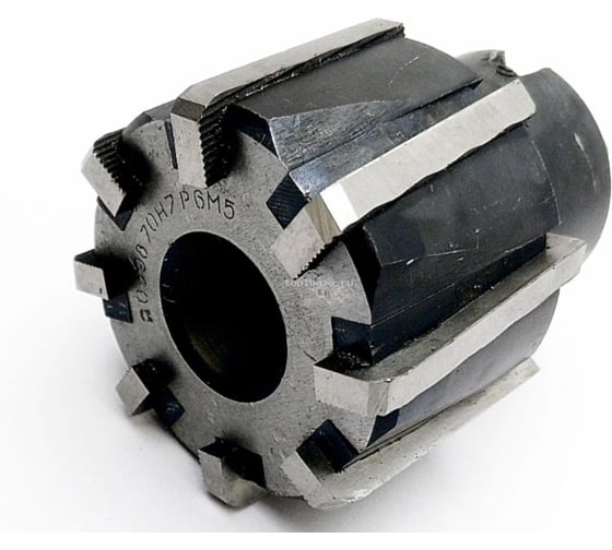 Развертка машинная насадная SOVIS 72.0 мм, №4, d=27мм, со вставными ножами, Р18, 13718 1