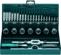 Набор резьбонарезного инструмента ZIRA COMBI № 6040 HSS, 32 предмета, M3-M4-M5-M6-M8-M10-M12 ZI-450130