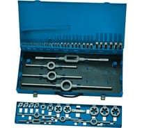 Набор резьбонарезного инструмента ZIRA № 6031 HSS, 54 предмета ZI-450125