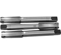 Метчик трапецеидальный Tr28х2 машинно-ручной HSS левый 3шт компл. L=210мм Beltools ri.291.366